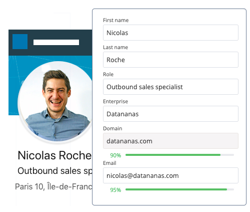 Datananas Connect - Prospection sur LinkedIn